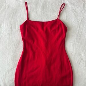 Lulus Red Bodycon Mini Dress